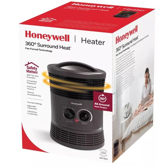 Honeywell  360 Degree Surround  Forced Heater - Picture 1 of 6